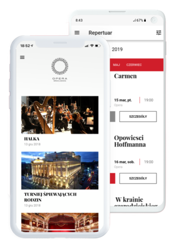 Opera Wrocławska - aplikacja